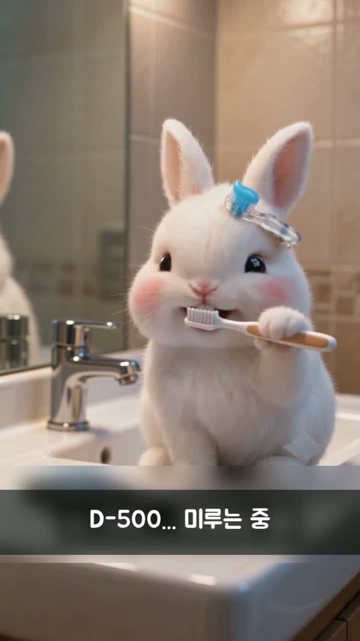 양치하는 건치